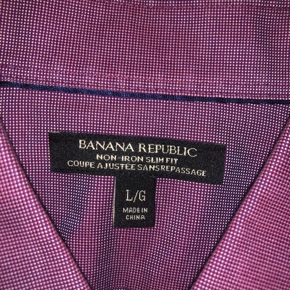 Banana Republic Men’s Non-Iron Slim Fit Shirt - Picture 2 of 4